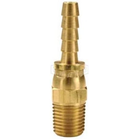 Dixon Hose Barb, 1/2 in, MNPT Swivel x Hose Barb, Brass, Domestic 1030808C
